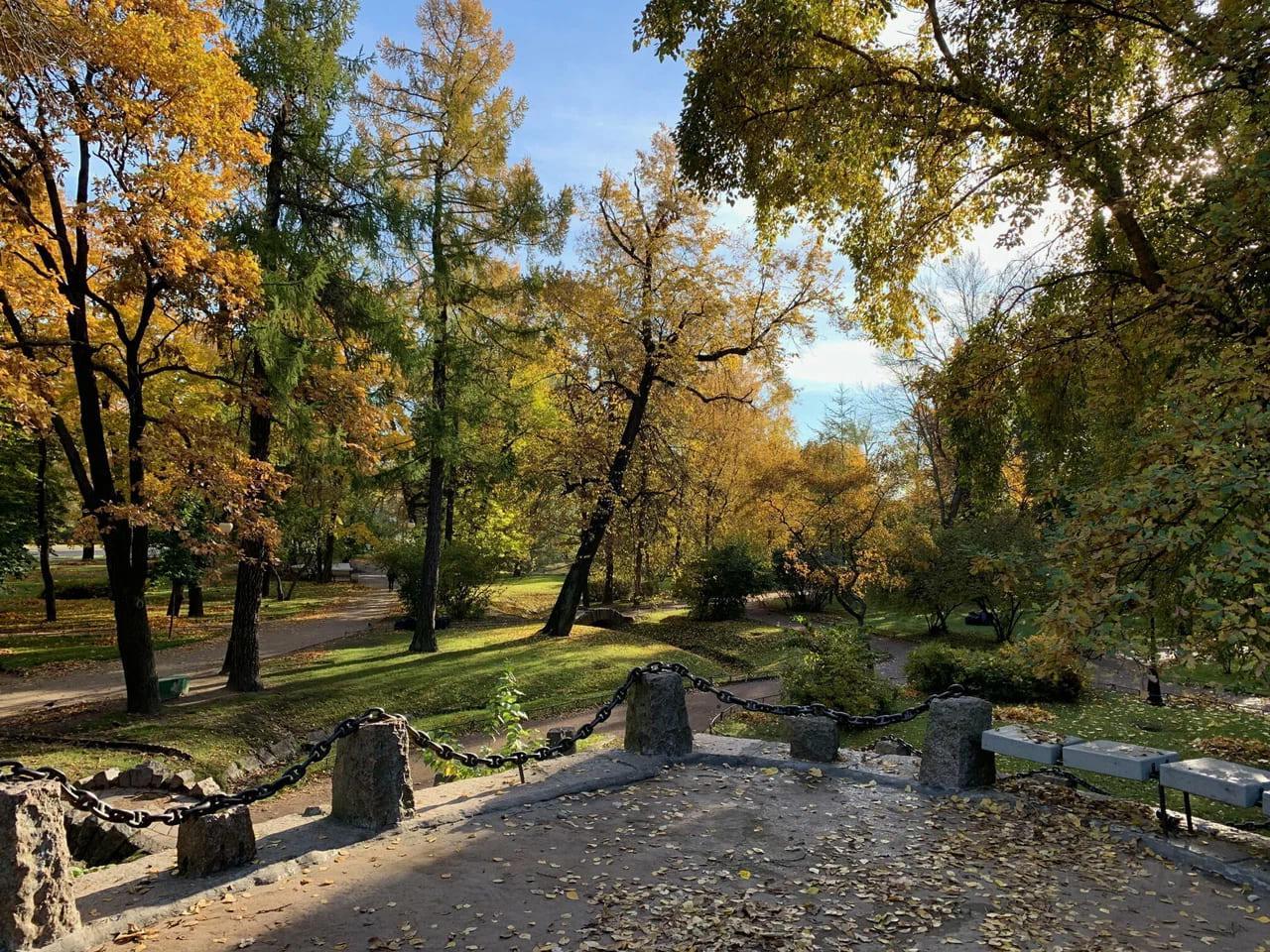 Фото Александровского парка в СПб.