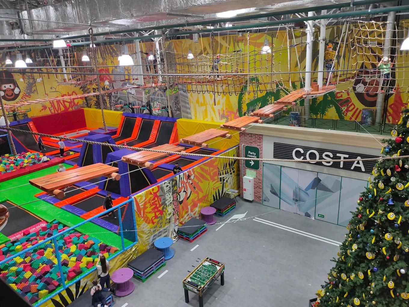 Семейный парк активного отдыха «GorillaPark» в СПб.