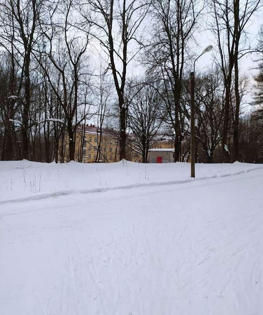 Лыжная трасса в Колтушах
