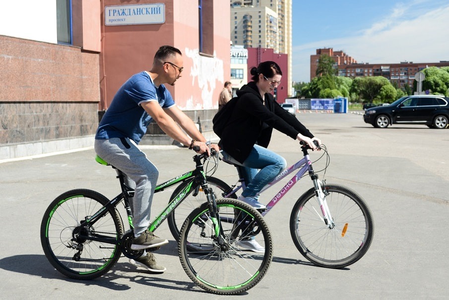 Клиент на велосипеде Покатушкина 1