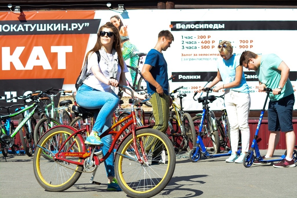 Городской велосипед Stels Navigator из проката Покатушкин